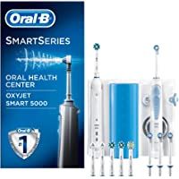 Oral-B Smart 5000 Estación de Cuidado Bucal: Mango de Cepillo Eléctrico + Oxyjet Irrigador con Tecnología Braun- 4…